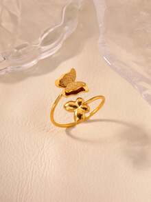 1 Buah atau 2 Buah/Set Cincin Ekor Putri Duyung dan Kerang untuk Wanita, Cincin Janji Laut Terbuka dan Dapat Disesuaikan, Perhiasan Pernikahan Musim Panas Bertema Laut - 1 - View 10