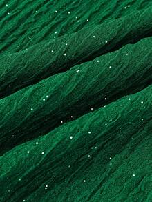 BIUBIU Women's Plus Size Sexy Solid Twisted Off Shoulder Backless Glitter Detail A-Line Dress For Party Cocktail Christmas Valentines Day