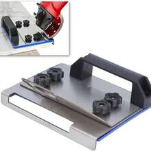 304 Stainless Steel Chamfer Cutter, 45 Degree Portable Tile And Woodworking Chamfer Jig, Cordless Handheld Tool For Tile Edges And Wood Trimming - Multicolor - View 2