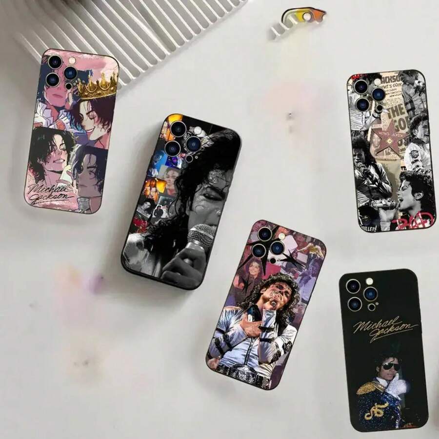 American Singer M-MichaelS J-Jackson Phone Case Silicone Soft For IPhone 17 Air 16 15 14 13 12 11 Plus Pro Max Plus.Halloween Accessories.1028 - z2 - 查看 1