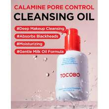 Aceite de Limpieza Facial con Calamina 200ml - Elimina Puntos Negros y Maquillaje - Cuidado Profundo de Poros - Limpieza Intensiva - Ideal para Rutina de Belleza Diaria - transparente - Ver 3