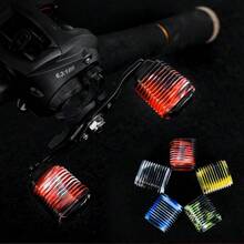 两件套硅胶防滑渔线轮手柄，适用于抛投和旋转钓法 - 防滑渔线轮手柄保护套，提升您的垂钓体验 - 彩色 - 查看 3