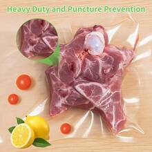 MakMeFre 300 Quart Size 20X30cm Vacuum Sealer Bags With  And Heavy DutyGreat For Food Storage Vaccume Sealer PreCut Bag