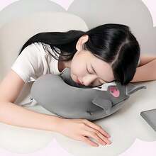 Miniso Sanrio Series Memory Foam U-Shaped Pillow. Made Of Slow-Rebound Memory Foam, It Fits The Neck Curve Perfectly, Offering Soft Comfort And Excellent Support(1 PC)