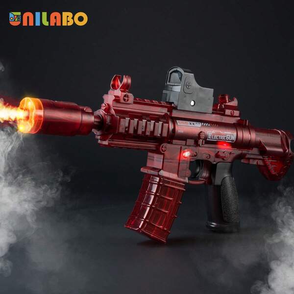 unilabo 2025 New M416 Electric Sound And Light Toy Gun, Toy Gun With Dazzling Lights And Fun Sounds, Safety & Durability Materials, Fun Game Entertainment For Kids - Ideal Festival Birthday Gift For Boys Girls 3+