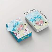 55 tarjetas Lomo de TWICE, tarjetas coleccionables del álbum THIS IS, 55 tarjetas Lomo/caja - Multicolor - Ver 3