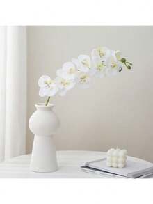 5 件/3 件/1 件人造兰花，9 朵大型逼真蝴蝶兰花茎，经典风格人造兰花花环，装饰丝绸蝴蝶兰，人造花枝适用于客厅家居装饰、酒店婚礼花艺布置、万圣节、中国新年的精美家居装饰，是情人节和母亲节送给女朋友和母亲的绝佳礼物，情人节、生日毕业礼物 - 彩色 - 查看 14