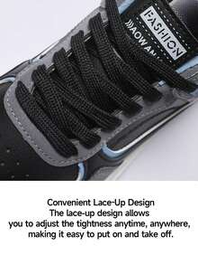 Zapatillas deportivas casuales antideslizantes masculinas, zapatillas deportivas con tirantes bajos, zapatillas casuales con tirantes bajos transpirables masculinas, zapatillas de skate casuales masculinas, zapatillas de skate bajas de moda, zapatillas de skate de moda casual, zapatillas deportivas blancas transpirables con malla en verano - Negro - Ver 8