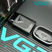 VGR Barber Shaver Professional Shaver 9000 RPM Trimmer Electric High Power Beard Shaver Reciprocating Charging Base Men's Shaver V-334