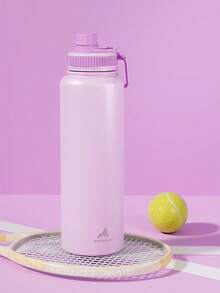 18/26/40 oz Insulated Stainless Steel Sports Water Bottle with Spout & Handle Lids,Wide Mouth Water Jug with Double Walled Leak Proof Keep Cold for 24 Hrs Hot for 12 Hrs