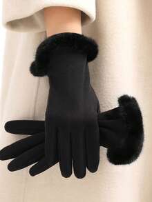 1 Pair Short Lacquered Punk Performance Gloves, Dark Goth Style Dance Gloves, Cosplay Silver Gloves For Halloween