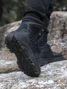 Men's Jungle Outdoor Training Boots, Comfortable Durable Non-Slip Outdoor Hiking Climbing Shoes