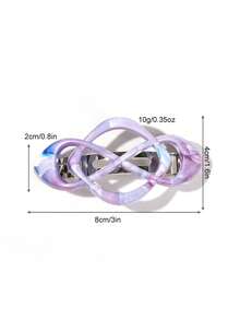 1 buc/6 buc cleme de păr din plastic ABS cu model marmorat, accesorii de păr noi, vândute la preț redus, pentru vacanță, călătorii, petrecere, ziua de naștere, birou, plajă, set combinat cu gheare de păr, agrafă de păr, agrafe de păr