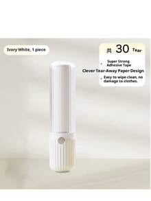 Pegatina de cabello portátil Mini pegatina de cabello portátil Eliminador de polvo de ropa Pegatina de cabello Herramienta de limpieza de eliminación de cabello Rollo de papel reemplazable desgarrable Pegatina de cabello - Mini quitapelusas portátil - Ver 15