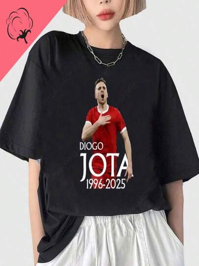 Camisetas Diogo Jota Camiseta No. #20 Premier League Fans Regalo Portugal Emoción Camiseta Conmemorativa para Fanáticos del Fútbol Ropa