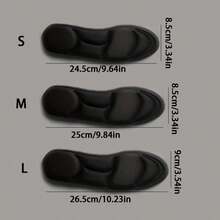 1 par de plantillas de espuma de memoria 5D, para hombres y mujeres, almohadillas deportivas de absorción de sudor nano, plantillas deportivas de masaje, accesorios para correr, plantillas ligeras y suaves, pies cómodos y sin cansancio, plantillas de suela blanda, almohadillas de protección de suela, aislamiento, Galentines, Puppy, Carnaval, Decoraciones de fiesta