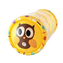 婴儿爬行玩具，鼓励爬行，早期发育活动，包含摇铃、滚球和内置铃铛，可爱动物造型，有助于发展运动技能，适合6个月、1-3岁儿童。