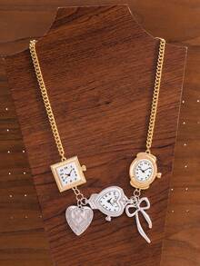 1pc Punk Style Exaggerated & Distinctive Biker Necklace