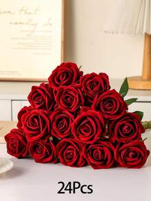 6/12 Rosas artificiales, Rosas rojas oscuras Flores artificiales Rosas falsas para decoración DIY Ramos de boda Centros de mesa Decoraciones, Decoraciones para despedida de soltera, Día de San Valentín, Decoraciones para baby shower, Decoración del hogar, Decoración de centros de mesa, Decoración navideña, Decoración de dormitorio, Decoración de jardín. Regalo.