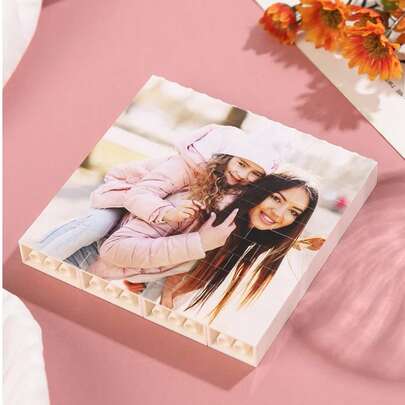 Rompecabezas personalizado con foto, bloques de fotos DIY, rompecabezas de fotos coloridos, recuerdos decorativos, regalos de Navidad, Año Nuevo, Día de San Valentín, aniversario, regalos de San Valentín para ella, mini artículos