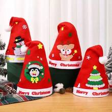 DIY Christmas Hat Craft Kit - Creative Toys, Random Styles, Suitable As Holiday Gifts, Party Decorations, And Creating Festive Atmosphere - Multicolor - View 2