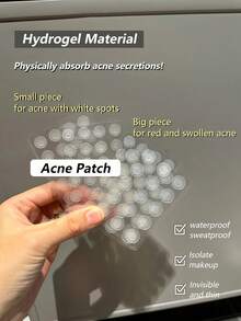 Olive Young Care Plus Blue Spot Patch, 102 Pcs, Suitable For Daily Use