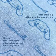 Miniso Sanrio Characters - Themed Microfiber Bath Towel. The Delicate Fibers Offer An Extremely Soft Touch. With High - Efficiency Water Absorption, It Can Quickly Dry Your Body(1 PC) - Blue - View 7