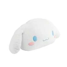 Miniso Sanion Cinnamoroll Series - Elastic & Ultra-Soft Upgraded Big-Eared Dog Pillow. Filled with high-elasticity fibers and covered with ultra-soft short plush material on the outside, it's delicate and skin-friendly（1 PC）