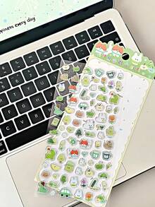 Nhãn dán phần thưởng nổi bóng 3D, Thích hợp cho DIY, Nhãn dán trang trí cho bé gái, Trang trí ốp điện thoại, Trang trí sổ tay, Hoàn hảo cho đồ thủ công, Nhãn dán vui nhộn, Trang trí nhật ký, Nhãn dán nổi 3D, Nhãn dán Graffiti - Nhiều màu - Xem 8