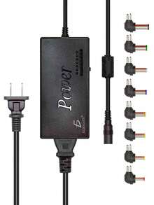 Cargador universal laptop voltaje variable multicargador 8 puntas 12–24v 96w, adaptador para computadoras portátiles, compatible con múltiples marcas y modelos, selección automática de voltaje, protección contra sobrecarga, portátil y práctico. - Tipo de Enchufe A USA (110-127V) - Ver 1