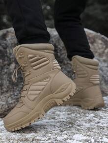 Men's Jungle Outdoor Training Boots, Comfortable Durable Non-Slip Outdoor Hiking Climbing Shoes