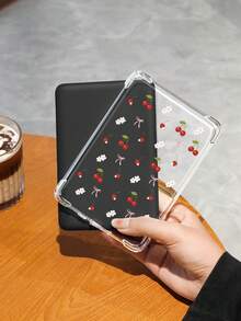 Ayotu 1 pieza Hermosa funda con diseño de cerezas y flores compatible con Kindle Paperwhite 12th Gen 2024 / Kindle (11th Generation-2024 Release) / Kindle Colorsoft Signature Edition, Kindle (11th Generation-2024 Release), Kobo Clara Colour, Kobo Clara Bw - Multicolor - Ver 37