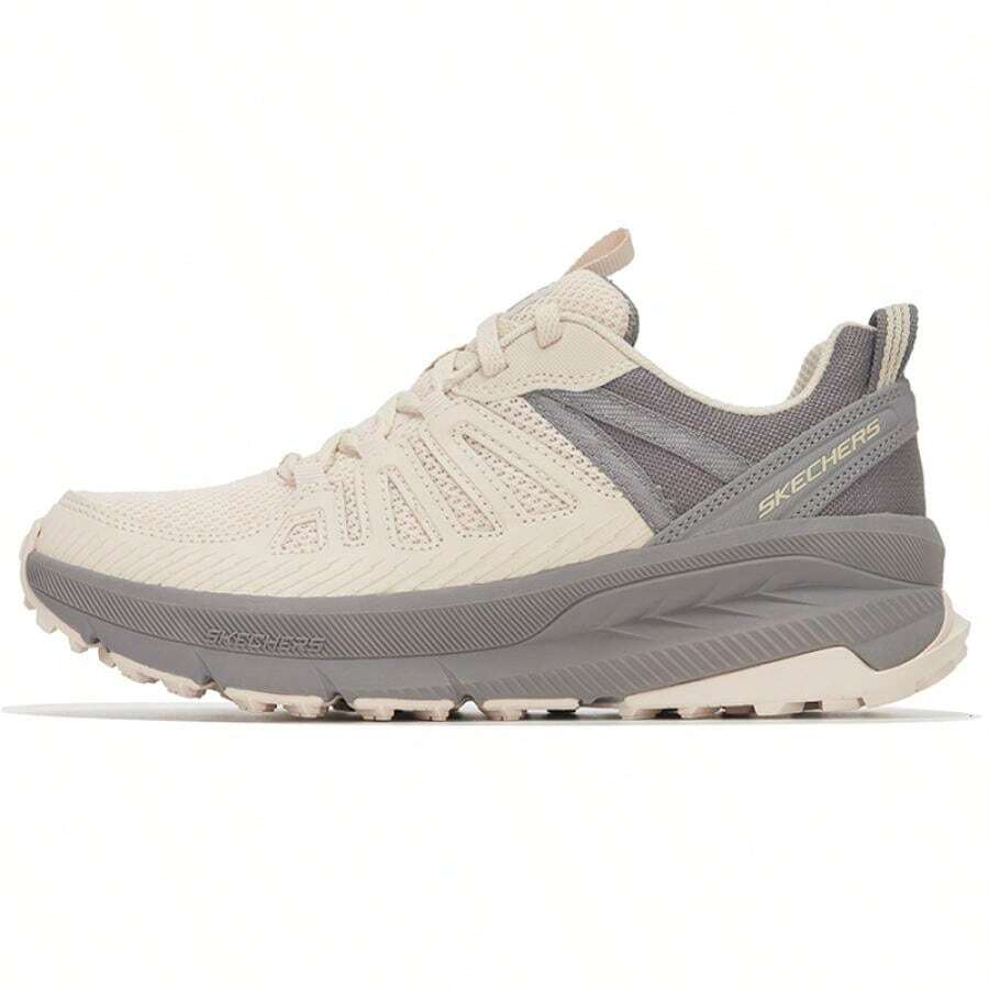 Skechers Women's Casual Shoes, Switch Back, Lace-Up Urban Outdoor Daily Commuter Shoes 180162-NTGY - Natural/Gray - View 1