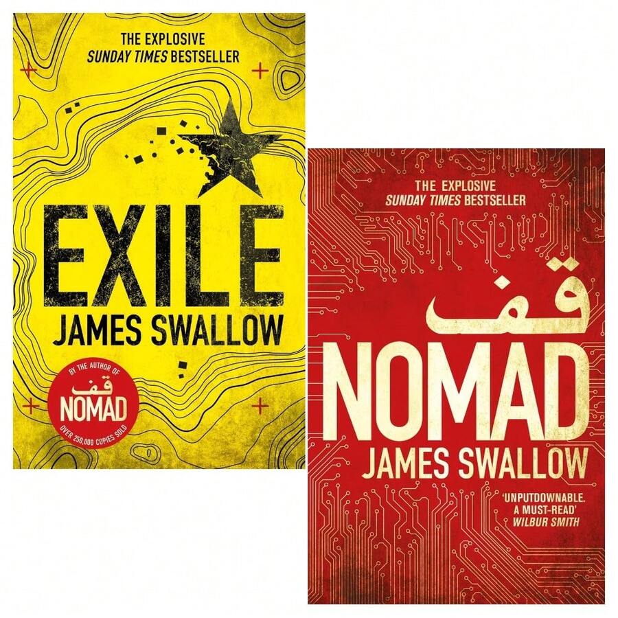 James Swallow Marc Dane Series 2 Books Collection Set (Nomad And Exile) - Sets - View 1