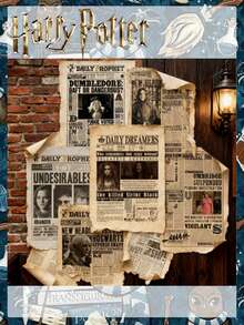 8/54pc Harry Potter Card Back Sticker Ins-Style Graffiti Self-Adhesive Paper, The Best Holiday Gift For Good Friends, Party Atmosphere Decoration, Perfect Party Decoration, Home Decoration Item, Perfect Room Decoration, Christmas Gift Valentine's Day, Ideal Friend Gifts For Birthday Celebrations, Souvenirs, Women's Souvenir, Cute Aesthetic, Valentine Day, Gifts, Decorations, Home Decor, Valentines Gifts - Multicolor - View 1