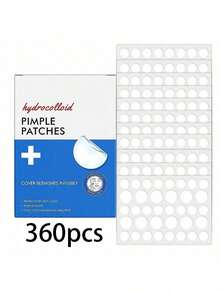 720片星形水胶体祛痘贴，透明贴片，易撕线设计，遮瑕贴，温和护肤 - 彩色 - 查看 9