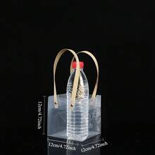 30/20/10pcs Transparent PVC Gift Bags, Birthday Party Gift Packaging Handbag, Gift Bags, Souvenirs Packaging Bags - Clear - View 10