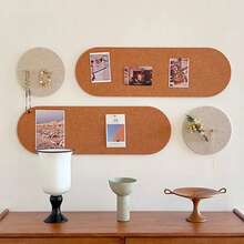 4 Stücke 60x20cm große dekorative Tafel, Mehrzweck Fotoanzeige Tafel, Büro und Zuhause Memo Tafel aus Filz, Wandmontage ohne Bohren, Mehrzweck Memo Tafel, geeignet für Zuhause, Studium, Büro, Weihnachten, Neujahr Dekoration, Fotoausstellung, Memo, Schul-Zubehör, Feiertagsdekoration, Weihnachts- und Neujahrsdekoration Accessoires, Neujahrgeschenk, kreatives Geschenk für Freunde, Mitschüler, Ältere, Lehrer - Mehrfarbig/A - Übersicht 1