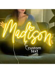 Customized Neon Name Sign, Room Decor, Wedding Decor, Neon Name Light, LED Neon Light, Personalized Holiday Gift, Bedroom Decor, Home Decor USB LED Lamp, Birthday Gift, Slow Life, Customized Crafts, Retro, Home Living, Christmas Home Atmosphere, Souvenir, Reusable, Cute, High Quality, Elegant Living, Art Living ,Urban Gala ,Fashion Decor ,Forever Love - đèn đơn 6 - Xem 1