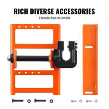 Sierra de cadena , guía de corte vertical de madera con ancho de corte de 2" a 6", accesorio de motosierra portátil de hierro fundido para madera, accesorio de fresado de madera liviano para constructores y carpinteros - 2" a 6" - Ver 6