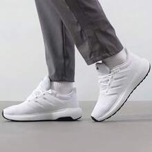 Giày thể thao nam Adidas, giày thường ngày cổ thấp, giày chạy bộ giảm xóc nhẹ - trắng - Xem 4