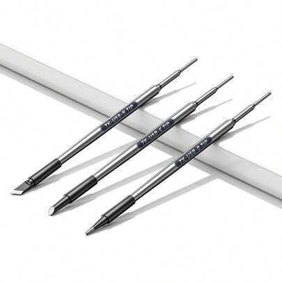 Đầu mỏ hàn lõi gia nhiệt USB tích hợp chính hãng - Hình móng ngựa, đầu tròn, lõi gia nhiệt đa năng