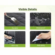 Pet Dog Car Seat Cover With Waterproof Mesh Window And Storage Bag, Durable, Scratch-Resistant And Non-Slip, Dog Hammock Fits Most Cars/Trucks/SUVs - Multicolor - View 7