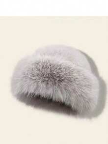 قبعة كاجوال خارجية بطراز مغولي، مناسبة للنساء الأوروبيات والأمريكيات، تصميم أزياء، ملابس خريف/شتاء - متعدد الألوان - مشاهدة 20