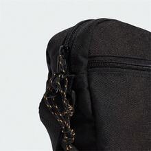 Adidas 阿迪達斯男包女包2025新款運動肩背包時尚戶外出行休閒包情侶斜挎包 - 黑色 - 查看 5