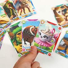 120pc New Mythological Creature Cards Tralalero Tralala - A Series Of Strategic Card Games, Each Pack Contains 8 Smooth Laser-Printed Base Cards, Anime-Style Battle Collectible Cards, Randomly Packed - This Is A Meaningful Gift For Friends Who Love Anime, Fun AI Creature Designs For Decoration, Interesting Designs, And Bright Colors For Creative Decoration. - Multicolor - View 10