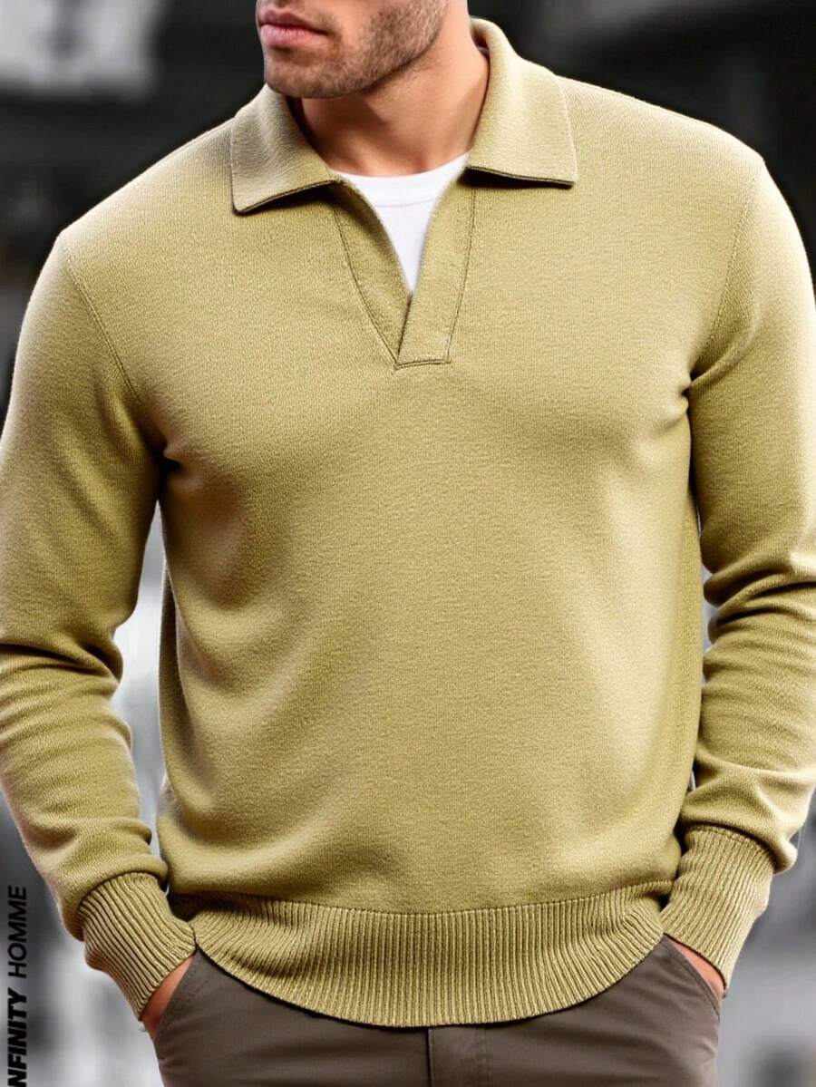 Men Sweaters - Beige - View 1