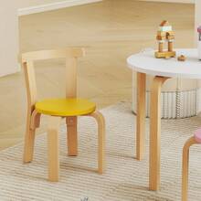 AIYAPLAY 5 Piece Kids Table And Chairs Set Wood For 3-8 Years For Art Crafts - Multicolor - View 9