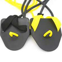 Professional Simulation Swimming Exercise Land Arm Strength Work Out Fitness Resistance Band Hand Webbed Paddle Swimming Forging - Multicolor - View 4