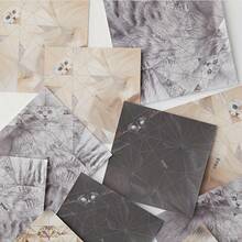 50pcs Foldable Paper Cat Desktop Decor, Suitable For Office Party Gifts, Christmas Decorations, Cat Lover Gifts, Holiday Decorations, Fun Desktop Decor, Playful Decor, Handmade Style, Stacking Cats, Decorations, Holiday Decor, Decorative Accents, Quirky Design, Lightweight Decor, DIY Project, Cat Themed Decor, Office Workers, Handicraft Enthusiasts - Multicolor - View 10